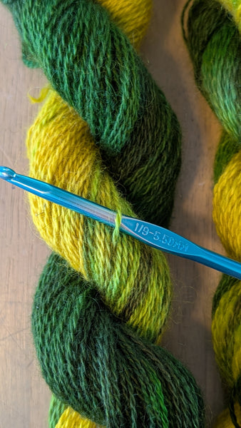 Mohair Yarn - "Sunflower"