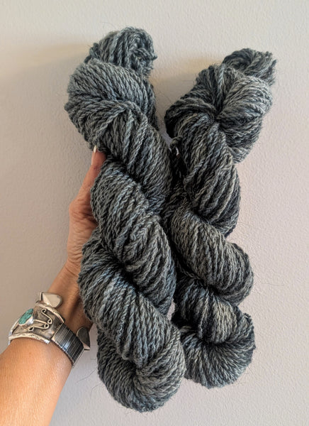 Icelandic Wool Yarn -  Indigo Dyed