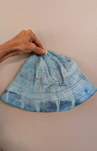 Bucket hat - Indigo Dyed