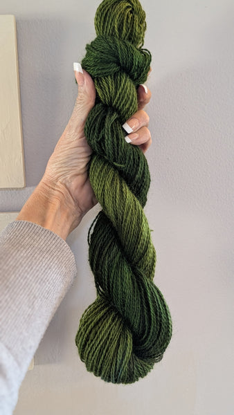Green Mohair Yarn