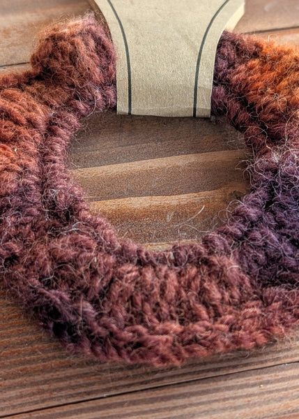 Alpaca scrunchie