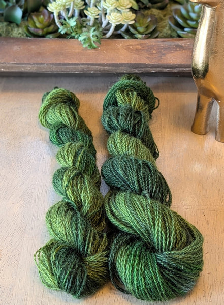 Green Mohair Yarn