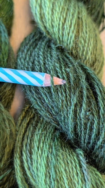 Green Mohair Yarn