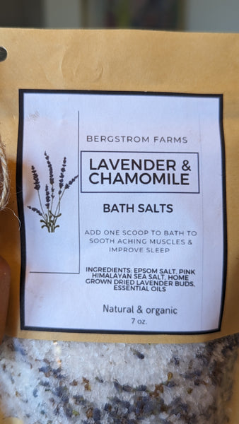 Lavender & Chamomile Bath Salts