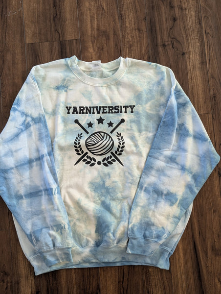 Indigo Dyed Sweatshirt