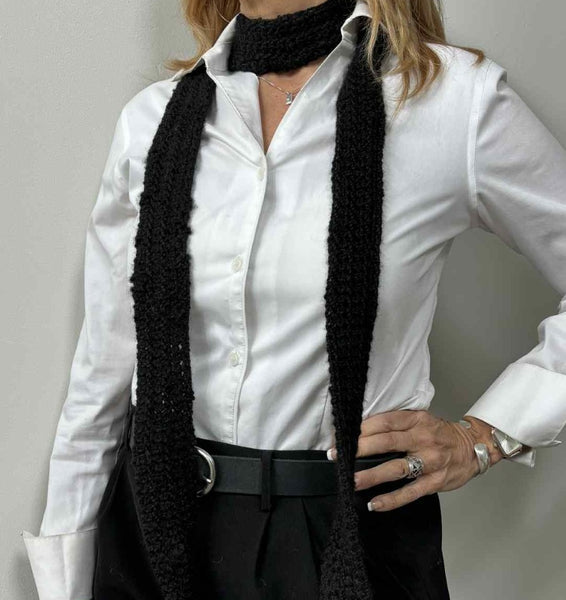 The "Diane" skinny scarf