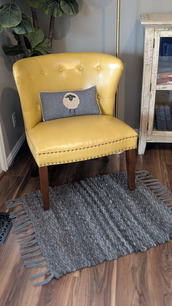 Grey Alpaca Rug
