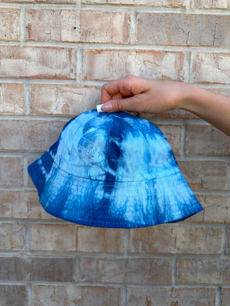 Bucket Hat - Indigo Dyed