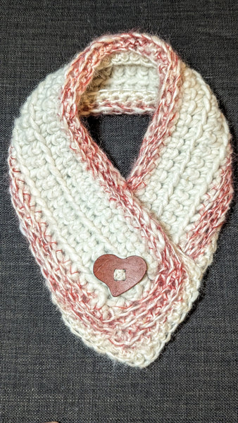 Alpaca & mohair cowl